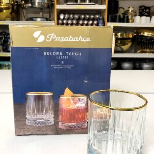 Gold Tips Glassware