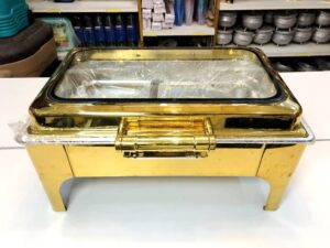 Gold plated Buffet Stand